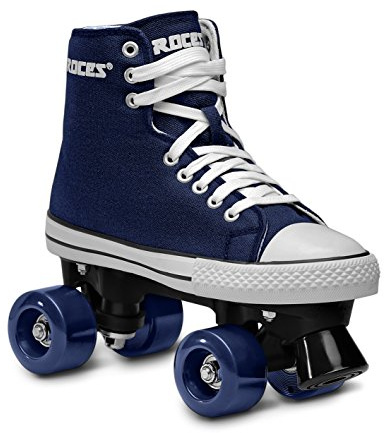 Roces Kinder Rollerskates/Rollschuhe Street Chuck Classic Roller, blau-weiß, 32, 550030-001