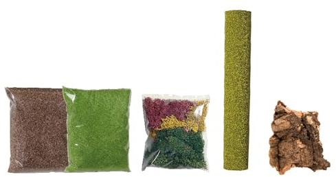 NOCH Mini-Start-Set Landschaftsbau, für Anfänger im Modellbau, ideal für Krippen und Dioramen