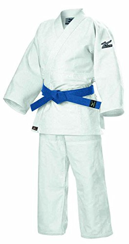 MIZUNO Kimono Judo Keiko 2 650gr judogi compétition - Blanc, 155 cm