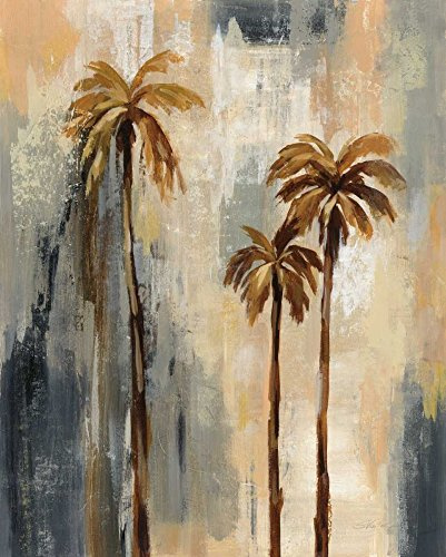 Feeling at home Lienzo-con-AMERICANO-BOX-Palm-Árboles-I-Vassileva-Silvia-Abstracto-Fino-Arte-impresión-sobre madera-marco-Vertical-25x20_in