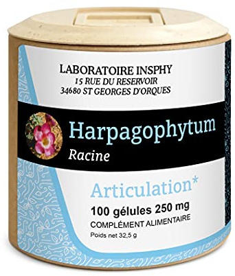 Laboratoire INSPHY - Complément Alimentaire Harpagophytum – Confort articulaire et mobilité