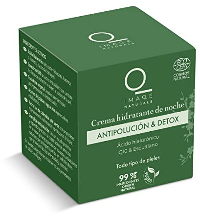 DIA IMAQE crema facial de noche natural antipolución & detox frasco 50 ml