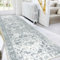 Famibay Teppich Läufer Flur 80x300cm Teppichläufer rutschfest Flurteppich Läufer Lang Waschbar Küchenteppich Läufer für Flur Küche Schlafzimmer Wohnzimmer