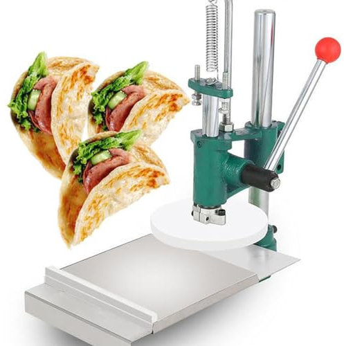 Oiyekntd Dough Roller Dough Sheeter Pasta Maker, Manual Dough Press Machine, Household Pizza Pastry Press Machine for Pizza, Tortilla, Pancake Slices,17cm