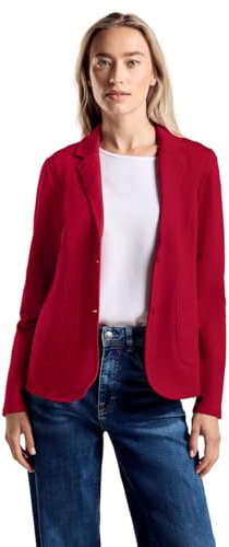Street One A211912 Blazer Basic, Rosso-Autumn Red, 44 Donna