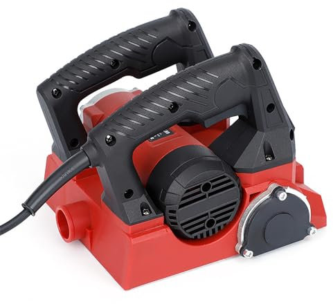 Piallatrice automatica per mastici con pala per calcestruzzo, piallatrice elettrica portatile per pareti, profondità regolabile, dissipazione uniforme del calore, per mastice per pittura su carta da p