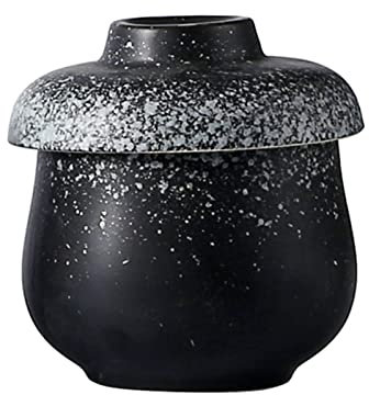 JYBNBBE Sucrier, Pot à Condiments, sucrier avec Couvercle, Pot à Sucre en céramique, Pot à Sucre, Pot à épices, Pot à sel, Pot à Condiments - Bleu - 250 ML