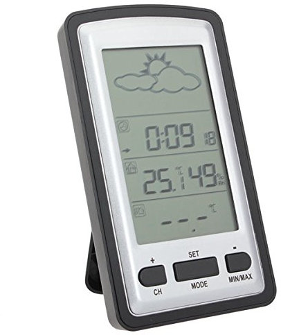 Forspero Intérieur Extérieur Sans Fil Thermomètre Jauge Météo Station Kg218