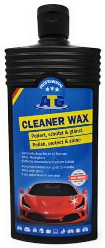 ATG Autowax Autowachs mit Langzeitschutz Hochglanzpolitur geeignet für alle Bunt- und Metalliclacke Schutz und Pflege für den Autolack Reiniger Wachs autowax versiegelung coatingwax (430ml)