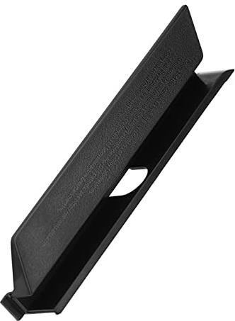 BigKing HDD-Festplattensteckplatz-Abdeckungstürklappe für PS4 Pro, Schwarzer Kunststoff HDD-Festplattensteckplatz-Abdeckungstürklappe für PS4 Pro-Konsole