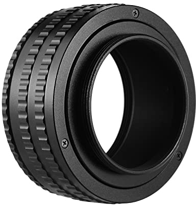 Andoer M42-M42 (25-55) M42 auf M42 Montieren Sie das Objektiv Spiralfokusring Adapterring 25mm-55mm Makro-Verlängerungsrohr