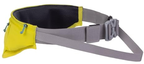 RUFFWEAR Trail Runner Gürtel, bequemer freihändiger Hüftgurt für On-Leash Running mit Ihrem Hund, verhedderungsfreier, robuster Hüftgurt mit Taschen, Flechtengrün, Large/Extra Large