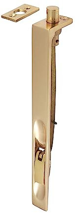 Timco - Perno empotrable de acción de palanca – latón pulido (tamaño 200 x 19 mm – 1 cada uno)