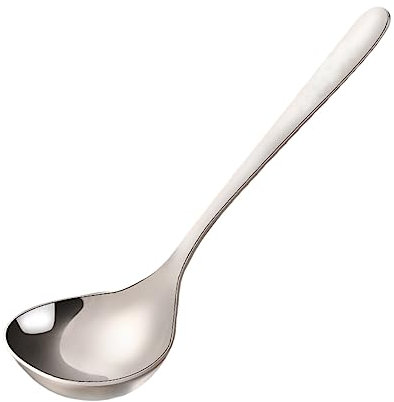 Cuillère à Soupe Inox 304 à Long Manche, Cuillère à Ramen
