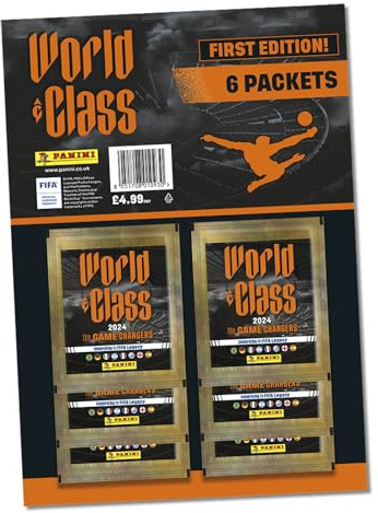 FIFA 2024 World Class Sticker Collection Multipack Mixed