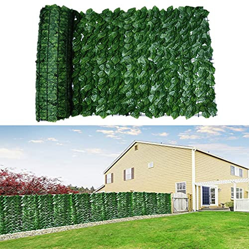 Lierre Artificiel Feuilles Artificielles Brise-vue Jardin Plantes Artificielles Panneaux Muraux Décoration Intérieur Extérieur Jardin Balcon (Size : 0.5x1m)
