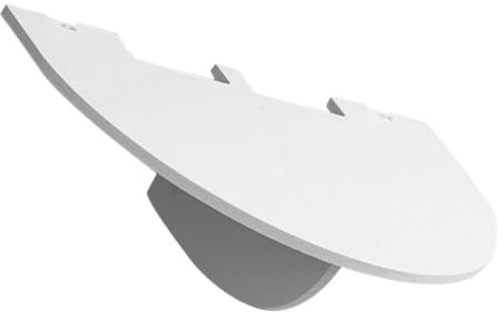 Vaguelly Soporte De Pared para Proyector y Cámara, Estante De Almacenamiento para Router, Montaje Sin Taladro, Acero Resistente, Blanco, para Hogar y Oficina, Accesorios De Instalación