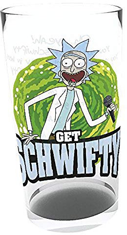 GB eye, Rick y Morty, Get Schwifty, Vaso de pinta