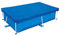Shinyzone 260x170x61 Telo di Copertura per Piscina Rettangolare,Resistente Tela Cerata Antipolvere Antipioggia Antivento Rinforzato per Piscine Rettangolari Fuori Terra,Blu