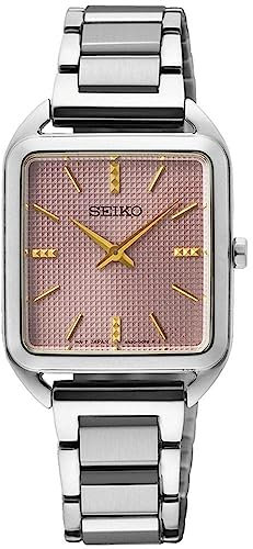 Seiko Damen-Uhr Quarz Edelstahl mit Edelstahlband SWR077P1