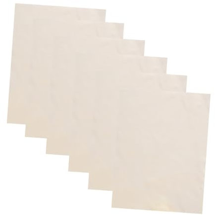 HOODANCOS 6sheets Pre-Cut Cloth for Clay Pottery Tools Smoothing Clay in Pottery Craft