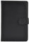 INSOLKIDON Compatible con Pocketbook Touch 622/623/Sony Ebook Prs-T2 Tablet Funda Protectora de Cuero Bumper Protección Carcasa Auto-Sueño/Activación Funda Plegable (Negro)