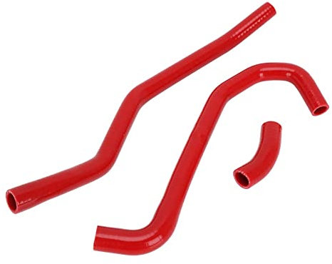 WUPÉDI Tuyau de refroidissement de radiateur de moto, tuyau d'eau Raptor 700 R YFM700 YFM700R 2006 – 2021 Tuyau de refroidissement de moto(Rot)