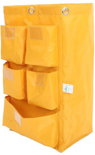 Bolsa De Coche Bolsas De Limpieza Bolsa De Carro De Limpieza Bolsas De Carro De Limpieza Bolsa Recolectora De Basura Bolsa De Limpieza De Repuesto Paño Yellow TOPPERFUN