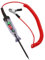 Circuit Tester 3-120V Fuse Tester with LED Digital Test Light Car Electrical for Automotive Battery Circuit Testing Red Telescopic Spring Wire and Alligator Clip Suitable Car Fuse Wiring Checking