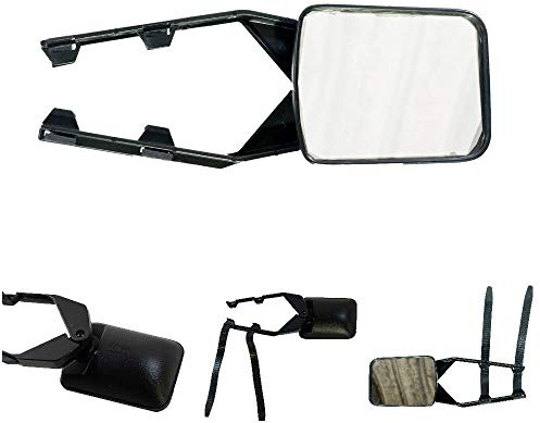 UKB4C Convex Caravan Car Extension Towing Mirror Universal Fit