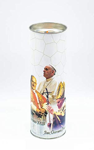 Ceri VOTIVI T21 Eco- Pezzi 24- Durata 3 Giorni- LUMINI Candele (Bianco)