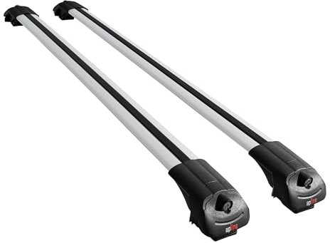 accessorypart Compatibile con Ford Kuga 2 (C520) 2013-2019 Ace-1 Barre Tetto Portapacchi Auto Barre Portatutto Grigo Alluminio 2 Barre