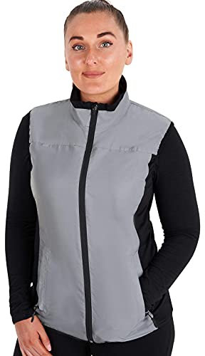 BTR reflektierende Warnweste Fahrrad - Laufen - Joggen - Reflektorweste - Reflektierende Jacke für Damen