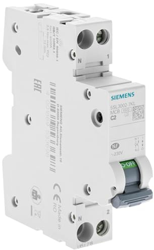 Siemens - Disjoncteur 2A Ph+N Courbe C 4.5kA 230V