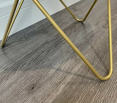 vgoltd Self Adhesive Floor Tiles Vinyl Floor Stickers Wood Effect Planks for Bathroom Kitchen Living Room & Any Other Surface (4m² 28 Tiles, Dark Grey)