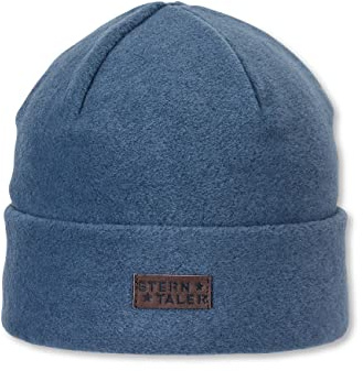 Sterntaler Unisex barnmössa baby beanie mössa fleece, Bläckblå, 57