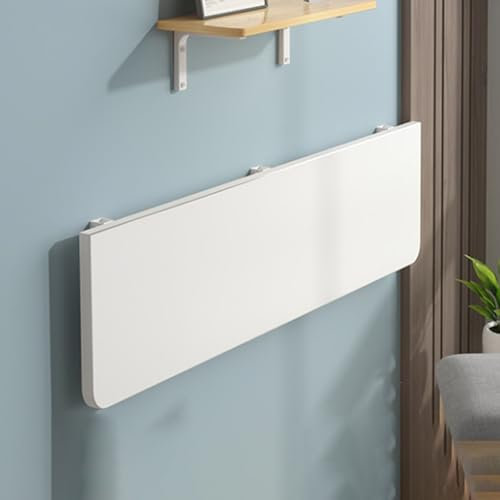 POWRZZZY Schwimmender Klapptisch Wandklapptisch Esstisch Schwimmender Multifunktions-Esstisch Klapptisch an der Wand Wäsche-Klapptisch für Computertisch Studiertisch Laptop-Schreibtisch(100x30cm)
