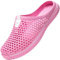 SAGUARO Uomo Donna Spiaggia Traspirante Pantofole Leggero Flessibile Estate Sandali Anti-scivoloso Unisex Clogs Piscina Slippers 41EU Rosa