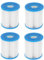 TOYANDONA 1 Jeu Filtre De Rechange Gonflable pour Lot de Compatible Pompes De Élimine Débris Saleté Entretien Recommandé 4 Pièces