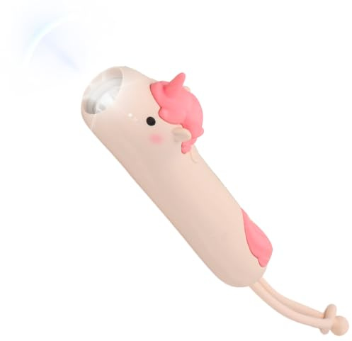 Torcia Bambini, Torcia LED Ricaricabile Campeggio, Lampada Portatile LED, Torcia per Bambino Bambina, Unicorno Torce per Bambini, Campeggio, Emergenze, Esterni, Illuminazione Portatile, Dimmerabile