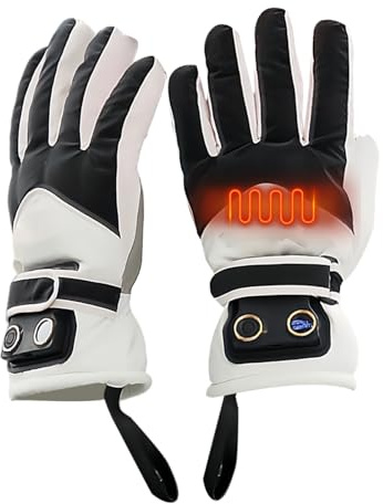 Guanti Riscaldati - Articoli per il riscaldamento del ghiaccio touch screen | Guanti per il clima freddo - Per gli appassionati di sport Piloti Fornitori Pale da neve Pescatori Snowboard Cane Ghiaccio