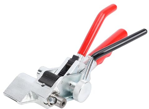 Fabater Pinza per Fascette in Acciaio Inossidabile, Strumento di Tensionamento e Taglio Autobloccante per Fascette Metalliche con Impugnatura Ergonomica per il Trasporto di Impianti
