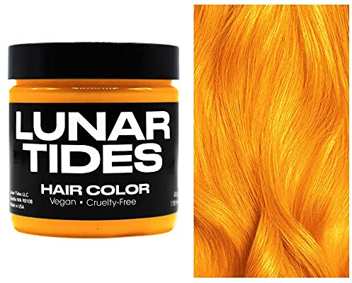 Fire Opal, semi permanent hair dye orange - 118 ml - Lunar Tides