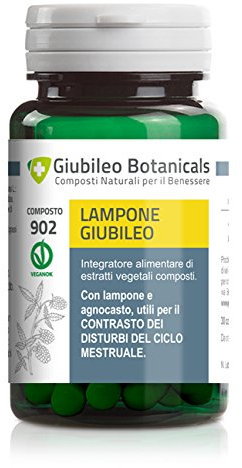 Integratore 100% naturale con LAMPONE E AGNOCASTO utili per il contrasto dei disturbi del ciclo mestruale - 30 capsule