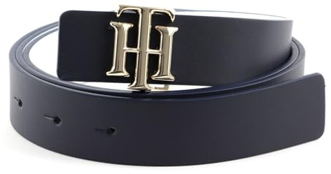 Hilfiger Flag Damen TH LOGO 3.0 REV Belt, Desert Sky/White, 75