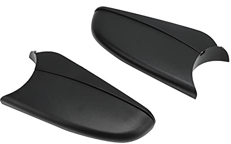 Rückspiegelgehäuse Basis, Außenspiegelabdeckung Untere Halterbasis Schwarz Abs Fit für Opel Astra H Mk5 04-09(Pair)