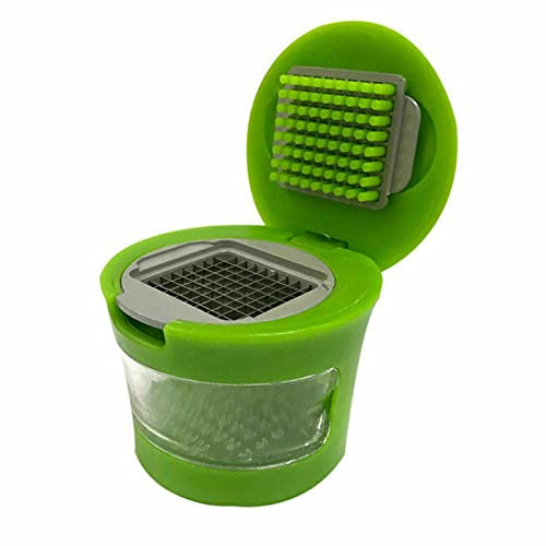 MOUDOAUER Removable Stainless Press Vegetable Garlic Onion Slicer Chopper Cutter Accessory Dicer Kitchen