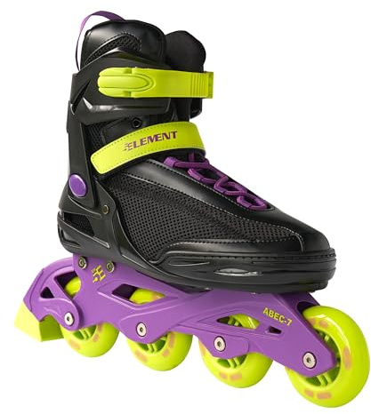 Panther XT Inline Skates for Men with Adjustable Strap, 82mm Wheels and Soft Boot Fit for Skating, Roller Derby, Street Hockey (11.0-Retro Black)