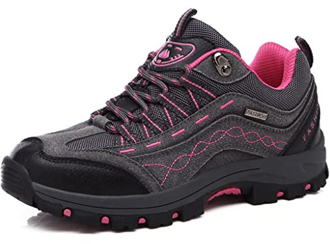 Ybberik Chaussures de Randonnée Pour Femmes Respirantes Anti-Dérapantes Bottines D'Extérieur Baskets de Trekking