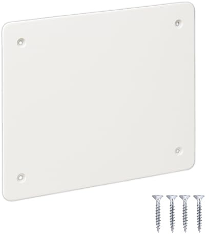 Coperchio per Cassetta di Derivazione - Copertura Scatola Elettrica da Esterno - Copri Quadro Elettrico - Disponibile in più misure (153x98 mm)